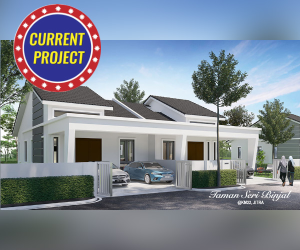 Taman Seri Binjal @KM22, JITRA - Single Storey Semi Detached
